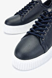 Valmenti Erkek Hakiki Deri Lacivert Sneakers & Spor Ayakkabı 352 21169 ERK AYK SK24-25 LACI FLTR