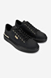 Valmenti Erkek Hakiki Deri Siyah Sneakers & Spor Ayakkabı 352 21223 ERK AYK SK24-25 SIYAH MAT