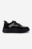 Valmenti Erkek Hakiki Deri Siyah Sneakers & Spor Ayakkabı 352 21271 ERK AYK SK24-25 SIYAH/GRI