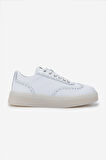 Valmenti Erkek Hakiki Deri Beyaz Sneakers & Spor Ayakkabı 352 21346 ERK AYK SK24-25 BEYAZ NAPPA