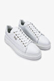 Valmenti Erkek Hakiki Deri Beyaz Sneakers & Spor Ayakkabı 352 21348 ERK AYK SK24-25 BEYAZ FLTR