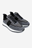 Valmenti Erkek Hakiki Deri Sneakers & Spor Ayakkabı 352 21362 ERK AYK SK24-25 GRI/SYH KMBN