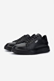 Valmenti Erkek Hakiki Deri Siyah Sneakers & Spor Ayakkabı 352 21094 ERK AYK SK24-25 SIYAH NAPPA
