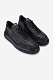 Valmenti Erkek Hakiki Deri Sneakers & Spor Ayakkabı 352 21060 ERK AYK SK24-25 SYH/GRI TIFTIK