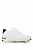 Tamer Tanca Erkek Hakiki Deri Beyaz Sneakers & Spor Ayakkabı 381 20549 ERK AYK SK24-25 BEYAZ