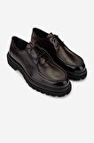 Valmenti Erkek Hakiki Deri Bordo Casual Ayakkabı 771 510 ERK AYK SK24-25 BORDO ACMA