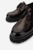 Valmenti Erkek Hakiki Deri Bordo Casual Ayakkabı 771 510 ERK AYK SK24-25 BORDO ACMA