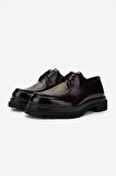 Valmenti Erkek Hakiki Deri Bordo Casual Ayakkabı 771 510 ERK AYK SK24-25 BORDO ACMA