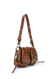 Tamer Tanca Kadın Vegan Camel Omuz Çanta 921 26880 BN CANTA SK24-25 CAMEL