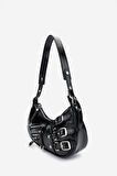 Valmenti Kadın Vegan Siyah Omuz Çanta 921 26878 BN CANTA SK24-25 BLACK