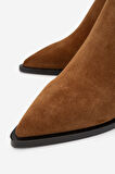 Valmenti Kadın Hakiki Deri Taba Süet Casual Bot 1046 5154 BN BOT SK24-25 TABA SUET