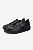 Valmenti Erkek Hakiki Deri Siyah Sneakers & Spor Ayakkabı 698 1147-1 ERK AYK SK24-25 SIYAH