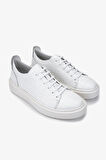 Valmenti Erkek Hakiki Deri Beyaz Sneakers 537 3467 ERK AYK SK24-25 BEYAZ KROKO