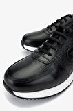 Valmenti Erkek Hakiki Deri Siyah Sneakers & Spor Ayakkabı 537 3567 ERK AYK SK24-25 SIYAH