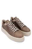 Tamer Tanca Erkek Hakiki Deri Vizon Sneakers & Spor Ayakkabı 352 21224 ERK AYK SK24-25 VİZON