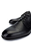 Tamer Tanca Erkek Hakiki Deri Siyah Klasik Ayakkabı 01 2226 ERK AYK SK24-25 SYH FLTR/SYH DR