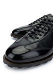 Tamer Tanca Erkek Hakiki Deri Siyah Casual Ayakkabı 183 40054 ERK AYK SK24-25 SYH ACMA/ANL