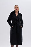 Valmenti Kadın Tekstil Siyah Mont 616 5237 BN MANTO SK24/25 SIYAH