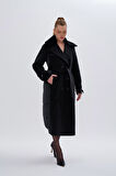 Valmenti Kadın Tekstil Siyah Mont 616 5237 BN MANTO SK24/25 SIYAH