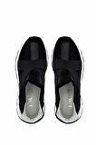 Tamer Tanca Kadın Deri/Tekstil Siyah Sneakers & Spor Ayakkabı 923 01TC BN AYK SK24-25 SIYAH