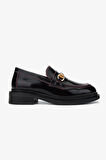 Valmenti Kadın Bordo Loafer Ayakkabı 858 01 BN AYK SK24-25 BORDO ACMA