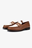Valmenti Kadın Taba Loafer Ayakkabı 1058 01 BN AYK SK24-25 TABA/BEJ