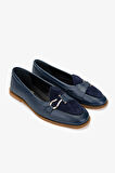 Valmenti Kadın Lacivert Loafer Ayakkabı 961 01 BN AYK SK24-25 LACI DR