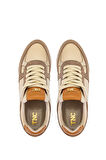 Tamer Tanca Kadın Hakiki Deri Kahverengi Sneakers & Spor Ayakkabı 1009 02 BN AYK SK24-25 KAHVE