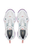 Tamer Tanca Kadın Vegan Beyaz/Lila Sneakers & Spor Ayakkabı 936 65137 BN AYK SK24-25 BEYAZ/LILA