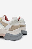Valmenti Kadın Bej Sneakers & Spor Ayakkabı 936 30170 BN AYK SK24-25 BEJ/YESIL
