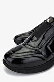Valmenti Kadın . Siyah Rugan Sneakers & Spor Ayakkabı 1065 161-1184 BN AYK SK24-25 SIYAH KRSK RGN