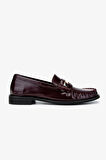 Valmenti Kadın Bordo Loafer Ayakkabı 937 MNG-09 BN AYK SK24-25 BORDO ACMA