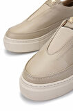 Tamer Tanca Kadın Hakiki Deri Bej Sneakers & Spor Ayakkabı 937 01 BN AYK SK24-25 BEJ FLTR