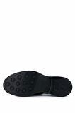 Tamer Tanca Erkek Hakiki Deri Siyah Açma Loafer Ayakkabı 205 5964 ERK AYK SK24-25 SIYAH MAT ACMA