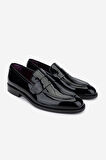 Valmenti Erkek Hakiki Deri Siyah Rugan Loafer Ayakkabı 756 0610 ERK AYK SK24-25 SIYAH RGN