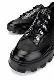 Tamer Tanca Erkek Hakiki Deri Siyah Sneakers & Spor Ayakkabı 698 1061-2 ERK AYK SK23/24 SYH ACMA/SYH BSK
