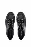 Tamer Tanca Erkek Hakiki Deri Siyah Sneakers & Spor Ayakkabı 698 1061-2 ERK AYK SK23/24 SYH ACMA/SYH BSK