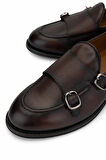 Franceschetti Erkek Hakiki Deri Kahverengi Loafer Ayakkabı 981 2366003 ERK AYK SK24-25 T.MORO