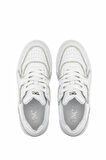 Tamer Tanca Kadın Hakiki Deri Beyaz Sneakers & Spor Ayakkabı 1037 08 BN AYK SK24-25 BEYAZ DR
