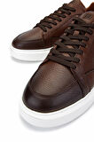 Tamer Tanca Erkek Hakiki Deri Kahverengi Sneakers & Spor Ayakkabı 04 3522 ERK AYK SK24-25 KAHVE FLTR