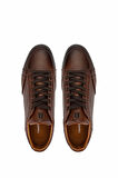 Tamer Tanca Erkek Hakiki Deri Kahverengi Sneakers & Spor Ayakkabı 04 3522 ERK AYK SK24-25 KAHVE FLTR