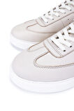 Tamer Tanca Erkek Hakiki Deri Bej Sneakers & Spor Ayakkabı 04 3508 ERK AYK SK24-25 BEJ