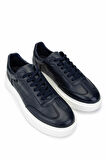 Tamer Tanca Erkek Hakiki Deri Lacivert Sneakers & Spor Ayakkabı 04 3508 ERK AYK SK24-25 LACIVERT