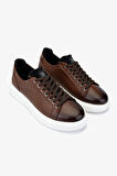 Valmenti Erkek Hakiki Deri Kahverengi Sneakers & Spor Ayakkabı 04 3533 ERK AYK SK24-25 KAHVE DR