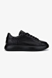 Valmenti Erkek Hakiki Deri Siyah Deri Sneakers & Spor Ayakkabı 04 4203 ERK AYK SK24-25 SIYAH DR