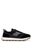 Tamer Tanca Erkek Deri & Tekstil Siyah Sneakers & Spor Ayakkabı 1084 7004 ERK AYK SK24-25 SIYAH