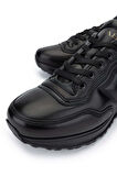 Fabi Erkek Hakiki Deri Siyah Sneakers & Spor Ayakkabı 510 FU1240BL ERK AYK SK24-25 NERO/BOTTLE