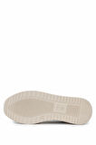 Tamer Tanca Kadın Hakiki Deri Bej Sneakers & Spor Ayakkabı 923 TCSR-072-1 BN AYK SK24-25 BEJ DR/GRI SUET