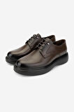 Valmenti Erkek Hakiki Deri Kahverengi Casual Ayakkabı 722 9505 ERK AYK SK24-25 KAHVE DR