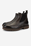 Valmenti Erkek Hakiki Deri Casual Bot 994 9352B ERK BOT K24-25 CASTAGNO
